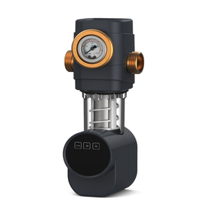 Purificateur d'eau à <span class=keywords><strong>disque</strong></span> de lavage automatique préfiltre en laiton pour toute la maison boîtier de filtres à sédiments avec vidange pour l'eau de puits - Product Image 2