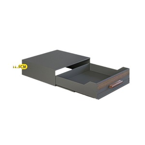 Support pour machine à café Kafei Shi avec tiroir de rangement pour capsules et sachets de thé, style moderne et simple, blanc - Product Image 5