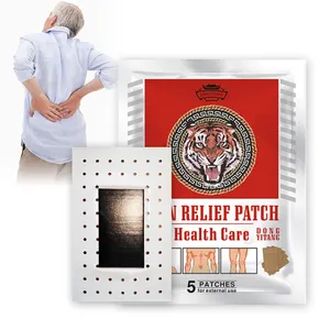 Groothandel Tijgerpijnverlichting Patches Lumbale Rugpijn Lumbale Wervelkolom Artritis Pijnstilling Patch