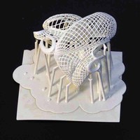 Imprimante 3D DLP pour bijoux en cire facile à couler, cire blanche pour bijoux, vitesse d'impression rapide