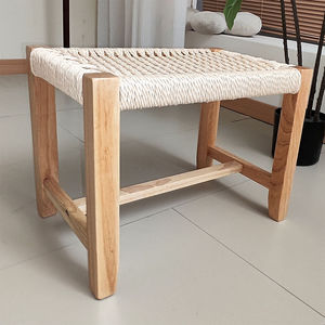 <span class=keywords><strong>Fauteuil</strong></span> d'appoint moderne de luxe en bois massif tressé pour salon, <span class=keywords><strong>fauteuil</strong></span> de détente pour la maison - Product Image 5