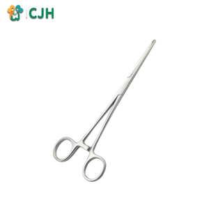 منحنى مستقيم بدون خطاف نمط عمودي ، ملقط طبي للحيوانات - Product Image 6