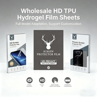 Protection d'écran en hydrogel HD 120*180mm, film TPH TPU compatible Samsung Pro Max Plus, verre trempé, taille universelle, prix avantageux