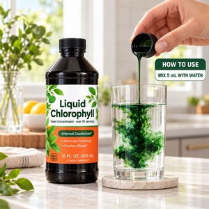 Clorofila Líquida Natural OEM en Oferta, 473 ml, Fórmula Súper Concentrada para una Limpieza y Aliento Fresco, Suplemento Dietético - Product Image 2