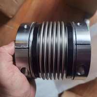 Accouplement à soufflet R+W OEM pour moteur servo de machine-outil CNC, coupleur d'axe à vis à billes, diamètre de trou de 10 mm, garantie de 3 ans