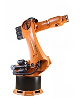 Robot industriel KUKA KR500-3 MT à 6 axes, charge utile de 500 kg, portée de 2825 mm pour l'entretien et la manutention des machines