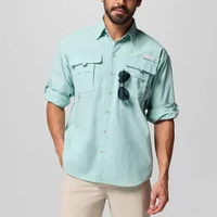 Camiseta de pesca reflectante con logo, protección solar SPF, capucha, máscara, diseño personalizado, estampado de camuflaje de pez rojo, con botones.