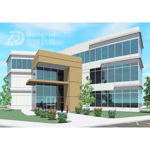 luxury prefabricated residential commercial building awning hall metal building