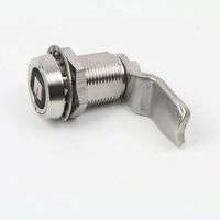 Cylindre de serrure à maillon Standard ferroviaire en acier inoxydable carré quart de tour came loquet de Compression loquet