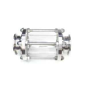 ウェンセン304 316サニタリーグレードステンレス鋼丸型パイプラインサイトグラス（クイッククランプバックル付き） - Product Image 4