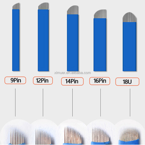Agujas de <span class=keywords><strong>Microblading</strong></span> Azules de 0.2mm para Maquillaje Permanente, Tatuaje de <span class=keywords><strong>Cejas</strong></span> - Product Image 5