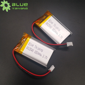 Batterie Lipo rechargeable haute capacité 802540 personnalisée en gros 3.7v <span class=keywords><strong>800mah</strong></span> - Product Image 2