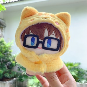 <span class=keywords><strong>Linda</strong></span> meilleure vente détective se transforme en Conan entourant porte-clés en peluche chat Doupeng série pendentif - Product Image 6