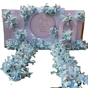 Chất lượng cao màu xanh treo hoa thanh lịch hoa hàng và lối đi chào đón trang trí cho Giáng sinh ngày của mẹ và Phục sinh - Product Image 6