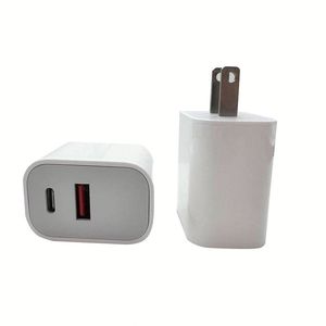 Factory Price Quick Charge 20W A+C Wall <b>Adapter</b> US <b>Plug</b> Protective OVP USB Mobile Phone Charger for Phone 16 15 14 - Product Image 4