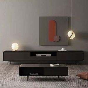Mueble de <span class=keywords><strong>TV</strong></span> Moderno Personalizado en Oferta, Mueble de Almacenamiento con Patas de Hierro, Soporte para <span class=keywords><strong>TV</strong></span>, Venta al por Mayor - Product Image 4