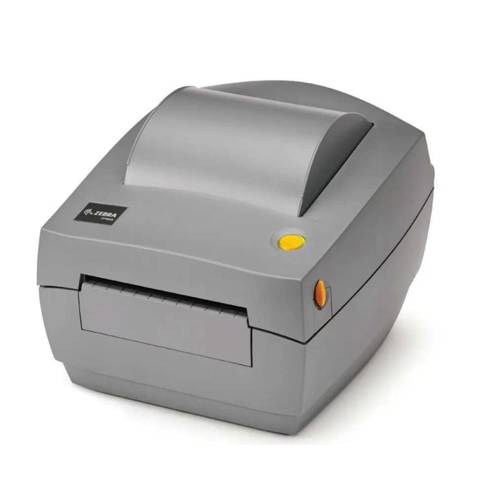 The Zebra ZP888 is a thermal desktop label printer for shipping labels