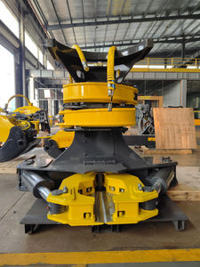 XUVOL <b>Forestry</b> <b>Machinery</b> Excavator Attachment Wood Cutting Machine Double-cylinder Tree Shear Feller Buncher Max. Cutting 450mm - Product Image 3