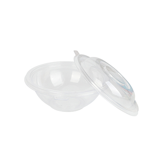Bol à salade transparent Offre Spéciale de 16oz avec couvercle Boîte <span class=keywords><strong>alimentaire</strong></span> en <span class=keywords><strong>plastique</strong></span> jetable PLA biodégradable PET PCR <span class=keywords><strong>pour</strong></span> usage domestique ou commercial - Product Image 2