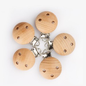 Clip de madera maciza de abedul ecológico para 0-12 meses al por mayor - Product Image 4