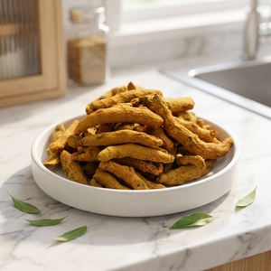 Racines entières <span class=keywords><strong>de</strong></span> <span class=keywords><strong>curcuma</strong></span> Huaran, bulbes <span class=keywords><strong>de</strong></span> <span class=keywords><strong>curcuma</strong></span> séchés <span class=keywords><strong>de</strong></span> qualité supérieure pour la cuisine, les épices, l'assaisonnement et l'utilisation culinaire - Product Image 2