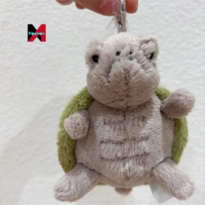 Portachiavi Originale Jelly <span class=keywords><strong>Cat</strong></span> <span class=keywords><strong>Mr</strong></span>. Timmy Turtle, Ciondolo Borsa Bambola Peluche, Portachiavi Simpatico Tartaruga di Peluche, Regalo per Bambini - Product Image 3