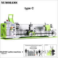 NUMOBAMS NU210V-800 Tour à métaux manuel horizontal polyvalent de haute qualité pour travaux moyens