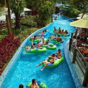 Ventes directes usine : Équipement de parc aquatique, <span class=keywords><strong>Piscine</strong></span> à dérive, Rivière paresseuse en fibre de verre pour parc aquatique - Product Image 5