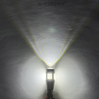 Decodificador LED para Auto X-7SEVEN, Luz de Reversa T15-4014-60SMD, Luz de Freno y Direccional de Alta Luminosidad, Bombilla de Luz Trasera de 12W
