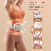 Cinturón de Masaje Abdominal JL para Adelgazar el Vientre con Calor, Batería Integrada y Función Musical