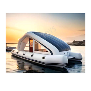 Phong cách sang trọng nhà phao thuyền Inflatable phao thuyền với nhà cho Đảng - Product Image 1
