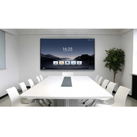 Tableau blanc interactif intelligent 4K de 86 pouces avec écran tactile et Wifi pour l'enseignement et les conférences