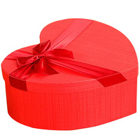 Nouvelle boîte cadeau Pulida 2026 EN STOCK en gros pour la Fête des Mères et la Saint-Valentin, grande boîte en forme de cœur rouge