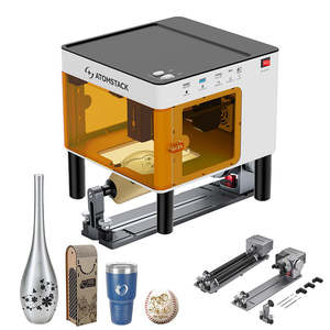 Máquina de grabado láser Atomstack P1 5W con rodillo giratorio láser R8 <span class=keywords><strong>Pro</strong></span>, Mini impresora grabadora portátil de escritorio DlY para botellas - Product Image 1