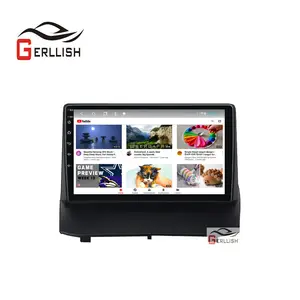 Gerllish Android 9 Zoll Auto Video Player für Ford Fiesta MK7 2009-2011 Radio Stereo Navigation GPS