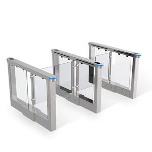 Sistema de Control de Acceso de Seguridad para Peatones, Barrera Abatible para Centro Comercial, Puerta Giratoria de Acero Inoxidable 304 - Product Image 5