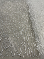 Voile Suisse Écologique en Dentelle Française pour Robes de Soirée, Vêtements, Chaussures, Sacs, Tissus de Mariage et d'Intérieur