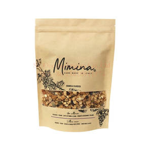 Цифровая печать матовая Готовая упаковка дой-Пак крафт-бумага перезаряжаемая молния в форме окна упаковка пищевой пакет - Product Image 6