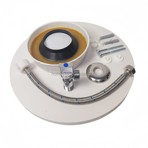 2025 WC A2 cire anneau boulons connexion toilette Kit de fixation facile à installer Angle Valve tuyau couverture bon <span class=keywords><strong>prix</strong></span> pour salle de bain Installation - Product Image 6