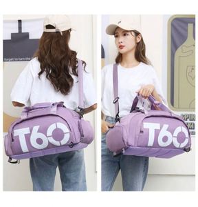 กระเป๋าเป้สะพายหลังกีฬาออกกำลังกายแบบกันน้ำขนาดใหญ่  กระเป๋าเดินทางสุดสัปดาห์พร้อมช่องใส่รองเท้า - Product Image 3