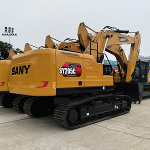 Envío gratis China Sany SY205C usado excavadora grande EPA CE 20ton sy205 excavadora de segunda mano en stock - Product Image 4