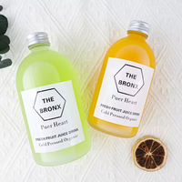 Botellas de Vidrio Cuadradas Esmeriladas de Volumen Variado con Tapa Corona para Bebidas, Envase de Regalo para Vino de Ciruela Casero