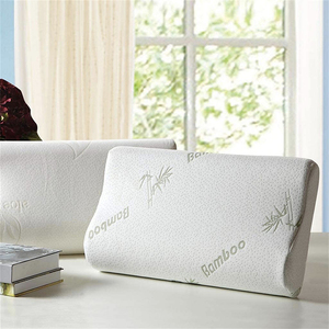 <span class=keywords><strong>Oreiller</strong></span> ergonomique en mousse à mémoire de forme en fibre de bambou naturelle, personnalisé OEM&ODM, pour le soutien cervical et orthopédique - Product Image 6