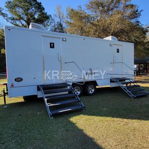 2025 Luxury Handicap Mobile Restroom Bathroom Disabled Toilet Trailer - Product Image 4