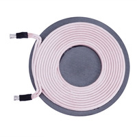 Bobine réceptrice de charge sans fil personnalisée 5W pour écouteurs TWS et composants de montres connectées