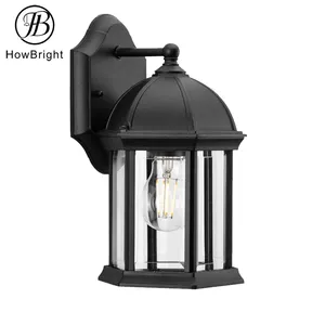 Modern Porch Wall Light Indoor Iron Sconce Lighting Wall Lights Outdoor Waterproof Garden Led Wall Lamp With Induction