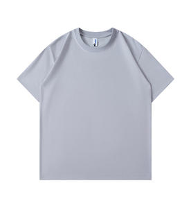 Camiseta <span class=keywords><strong>Blanca</strong></span> Pura <span class=keywords><strong>de</strong></span> Algodón Puro <span class=keywords><strong>de</strong></span> 230G, Manga Corta, Cuello Redondo, Hombros Caídos, Estilo ProClub, para <span class=keywords><strong>Hombre</strong></span>, Venta al Por Mayor Personalizada - Product Image 4