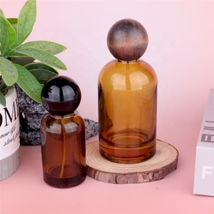 Venta Caliente, Frascos de Perfume Ámbar Clásicos de Diseño Redondo de 30 ml, 50 ml y 100 ml con Tapa de Rosca para Sellar Perfume y Colonia - Product Image 6
