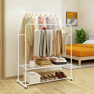 New cross-border clothing <b>rack</b>, floor-standing <b>clothes</b> <b>rack</b>, home-use standing <b>clothes</b> <b>rack</b>, creative modern minimalist <b>clothes</b> - Product Image 2