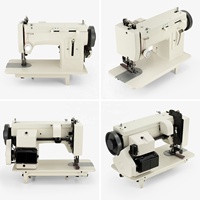 Accessoires pour machine à coudre à point noué à plat à une aiguille MK306/309 avec moteur à vitesse réglable et grande roue
